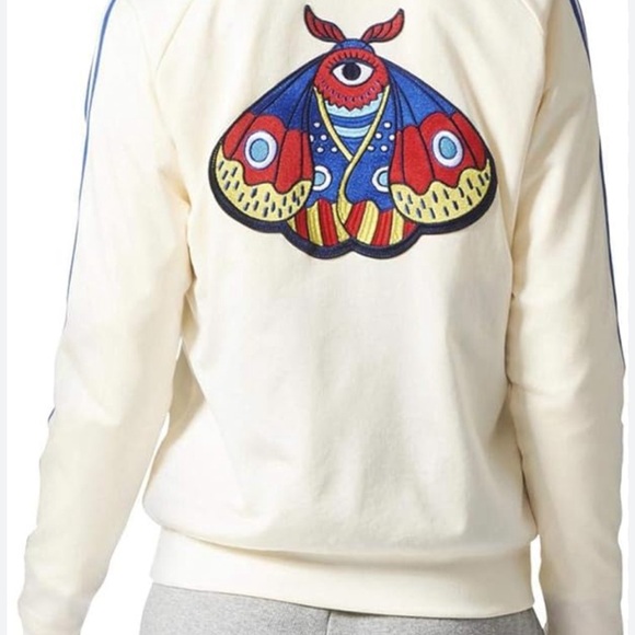 Adidas Originals Embellished Embroidered Superstar Track Jacket - Picture 4 of 4